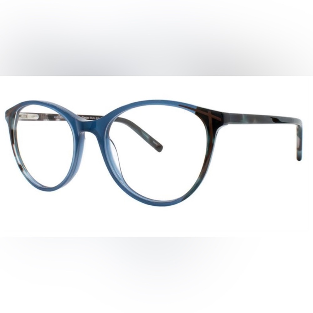Adrienne Vittadini AV618S Petite Eyeglasses Navy